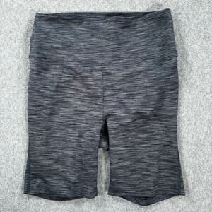 Outdoor Voices High Rise Bike Shorts Size Small Heather Gray 7" Inseam Active